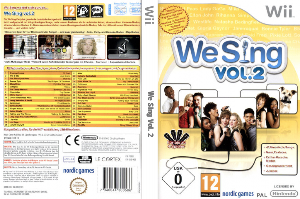 We Sing Encore — box-texture (DE)