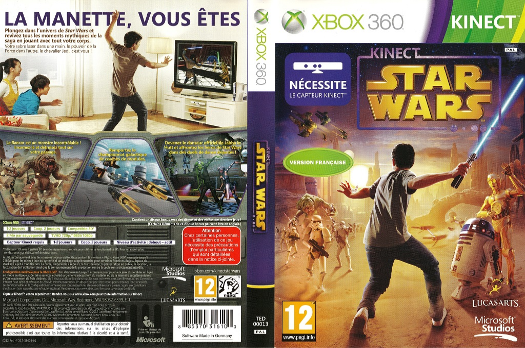 Kinect Star Wars — box-texture (FR)