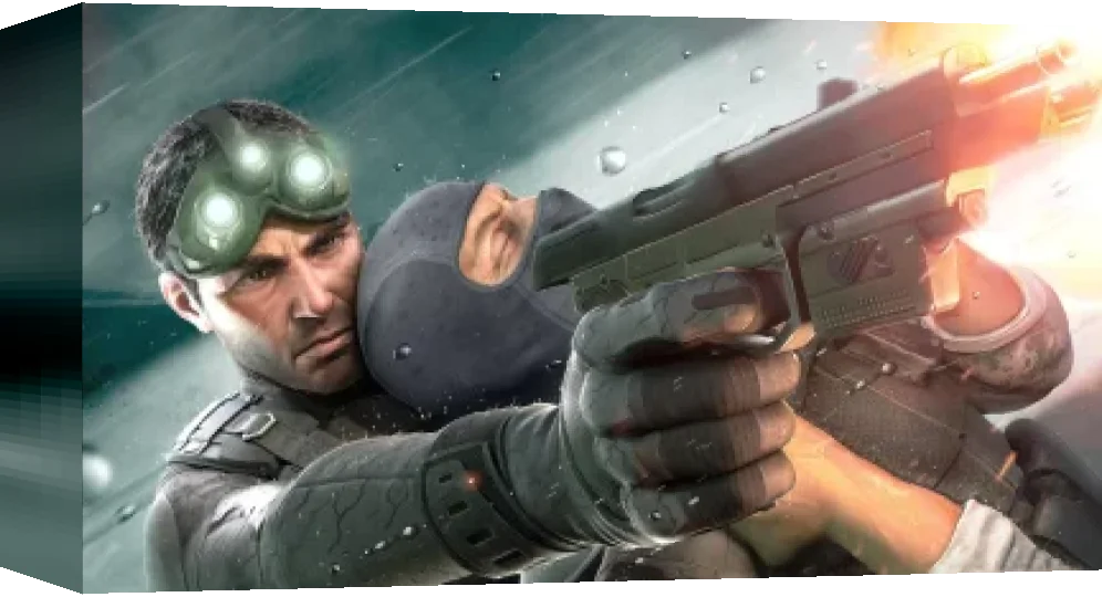 Tom Clancy's Splinter Cell - Chaos Theory — box-3D (WOR)
