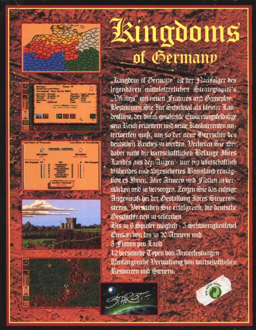 Kingdoms of Germany — box-2D-back (WOR)