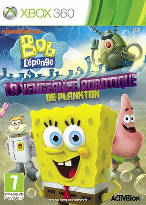 Bob L'eponge - La Vengeance Robotique De Plankton box art