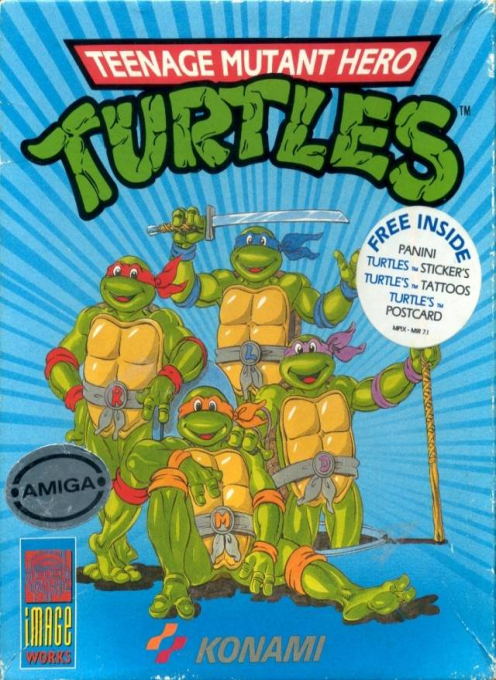 Teenage Mutant Hero Turtles box art