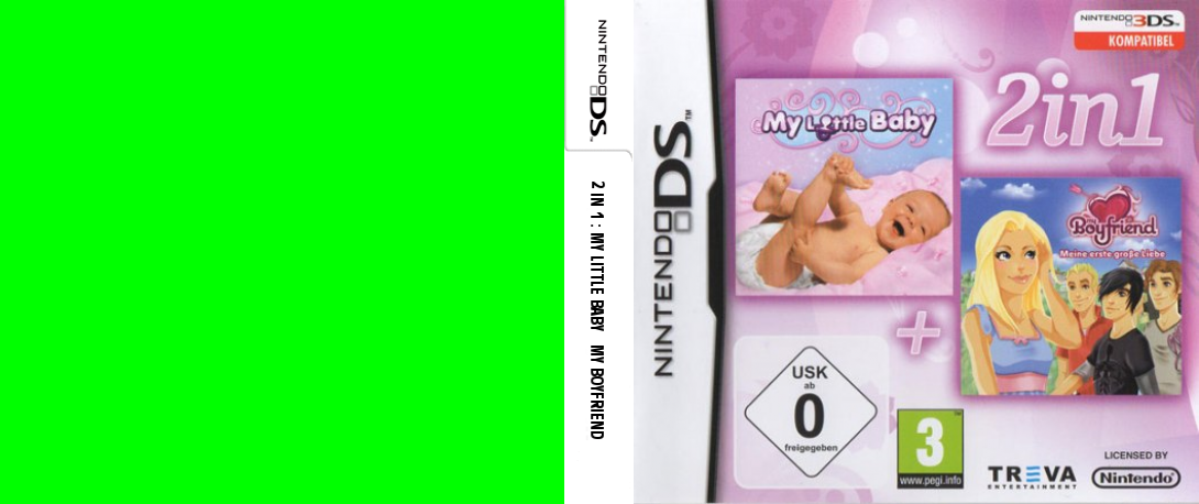 2 in 1 - My Little Baby + My Boyfriend — box-texture (DE)
