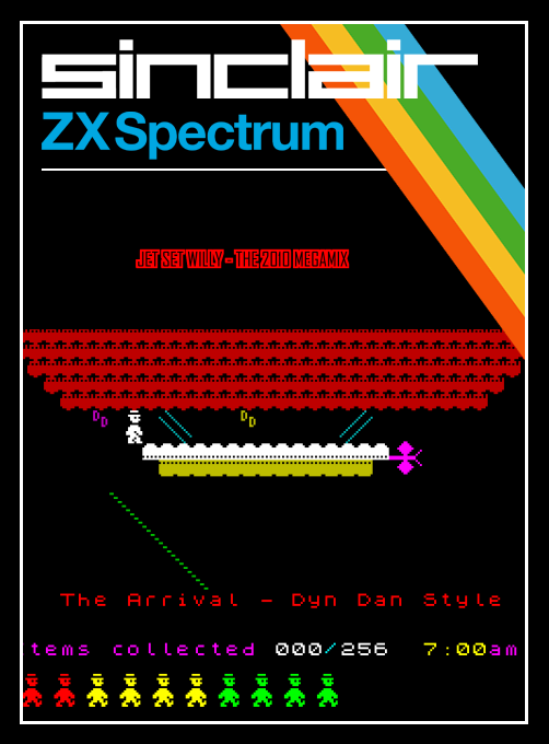 Jet Set Willy - The 2010 Megamix box art