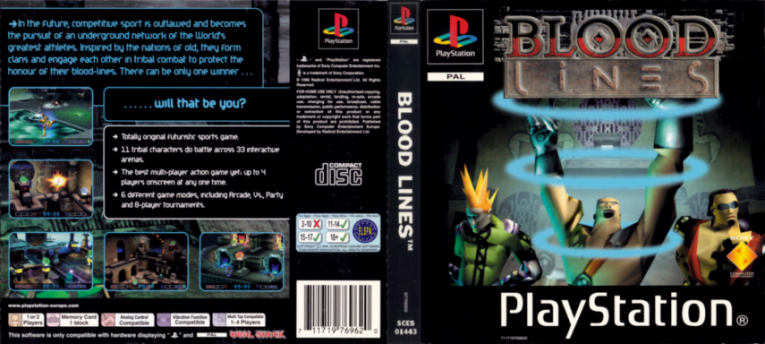 Blood Lines — box-texture (EU)