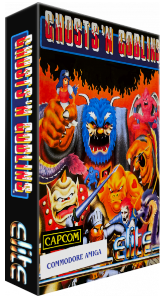 Ghosts'n Goblins — box-3D (EU)