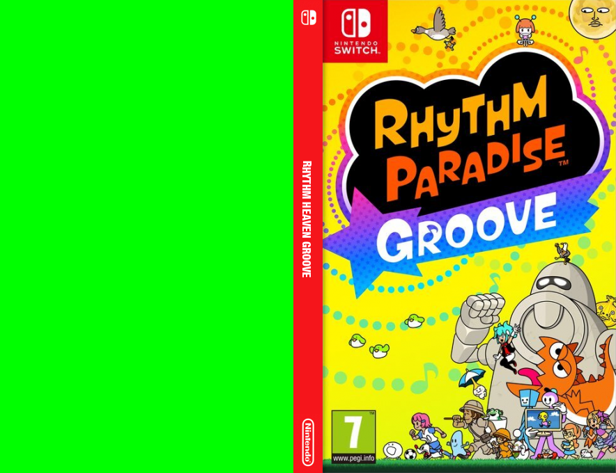 Rhythm Heaven Groove — box-texture (EU)