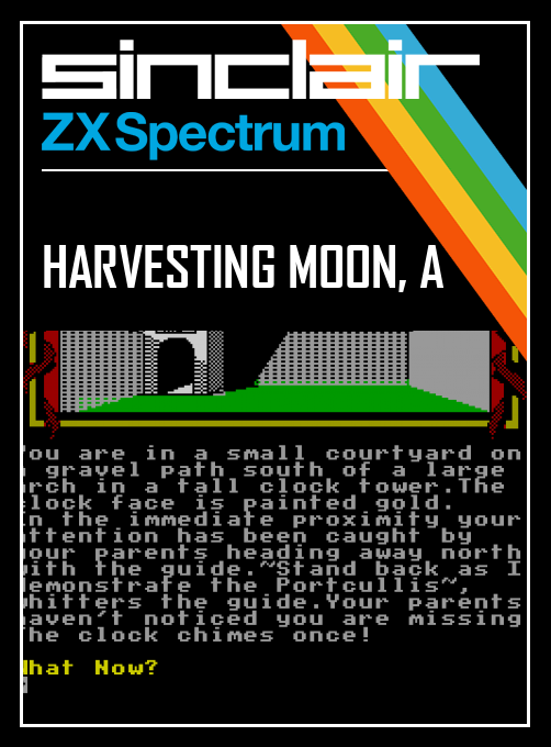 A Harvesting Moon box art