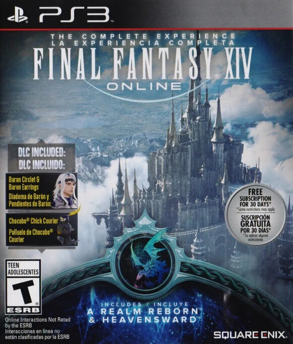 Final Fantasy 14 Online - The Complete Experience — box-2D (MEX)