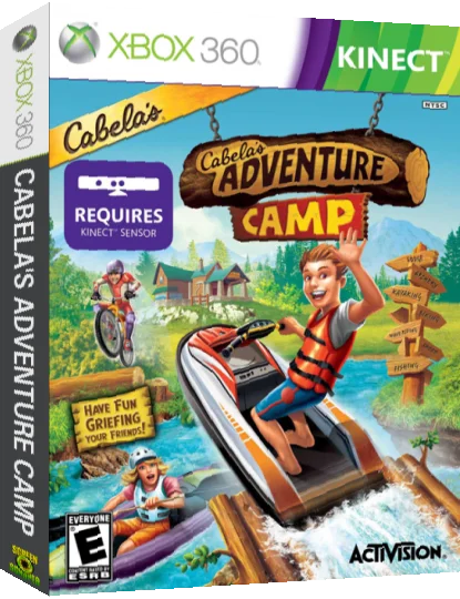 Cabela's Adventure Camp — box-3D (US)