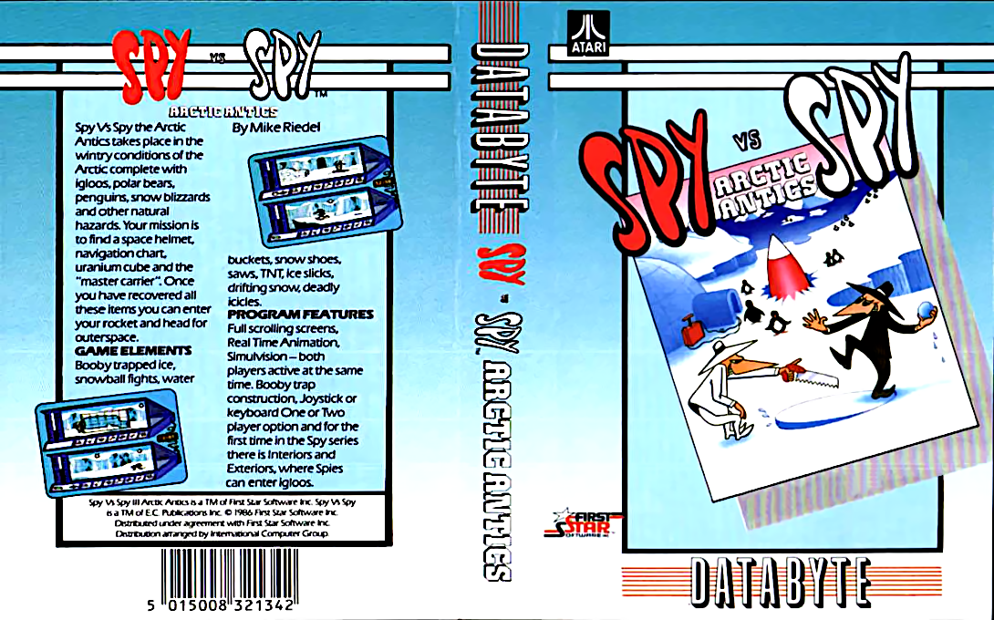 Spy Vs Spy - Arctic Antics — box-texture (EU)