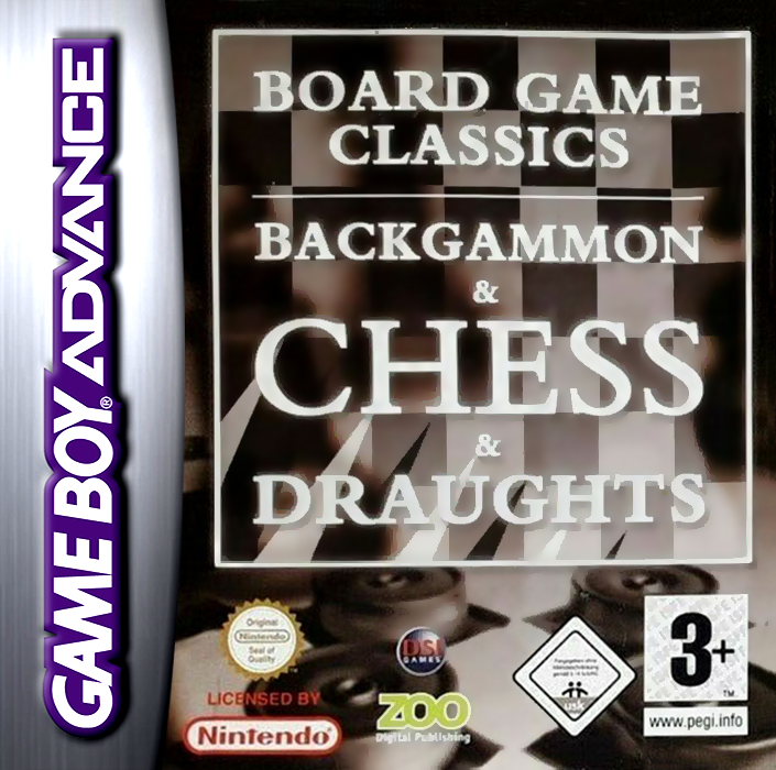 Board Game Classics - Backgammon & Chess & Draughts — box-2D (EU)