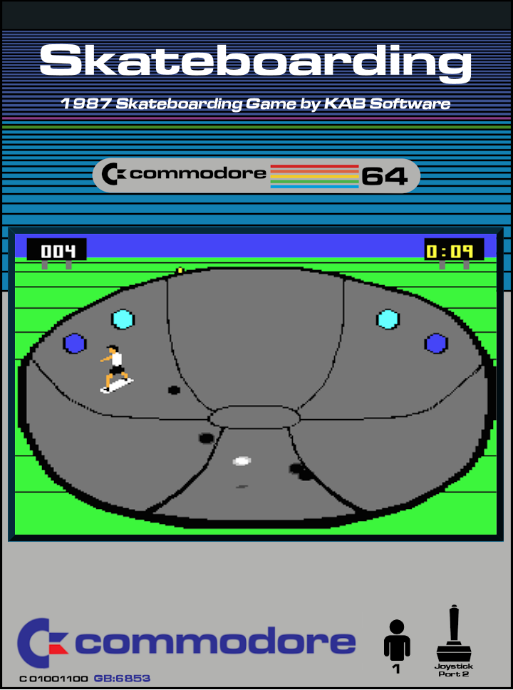 Skateboarding box art