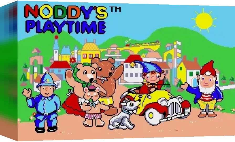 Noddy's Playtime — box-3D (WOR)