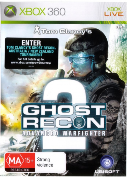 Tom Clancy's Ghost Recon - Advanced Warfighter 2 — box-2D (AU)