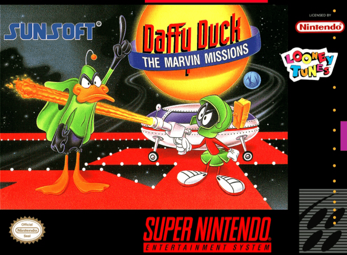 Daffy Duck - The Marvin Missions box art