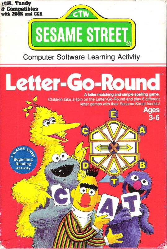 Sesame Street - Letter-go-round box art