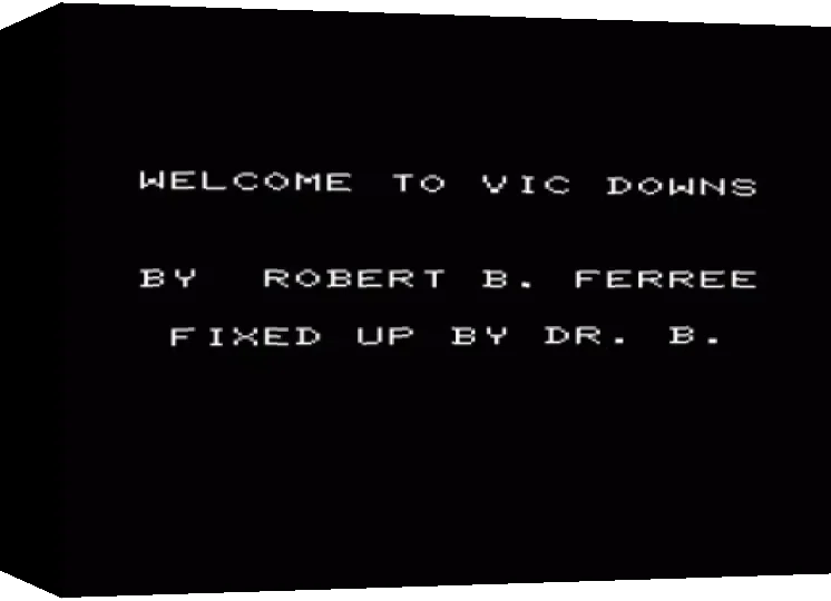 Vic Downs — box-3D (WOR)