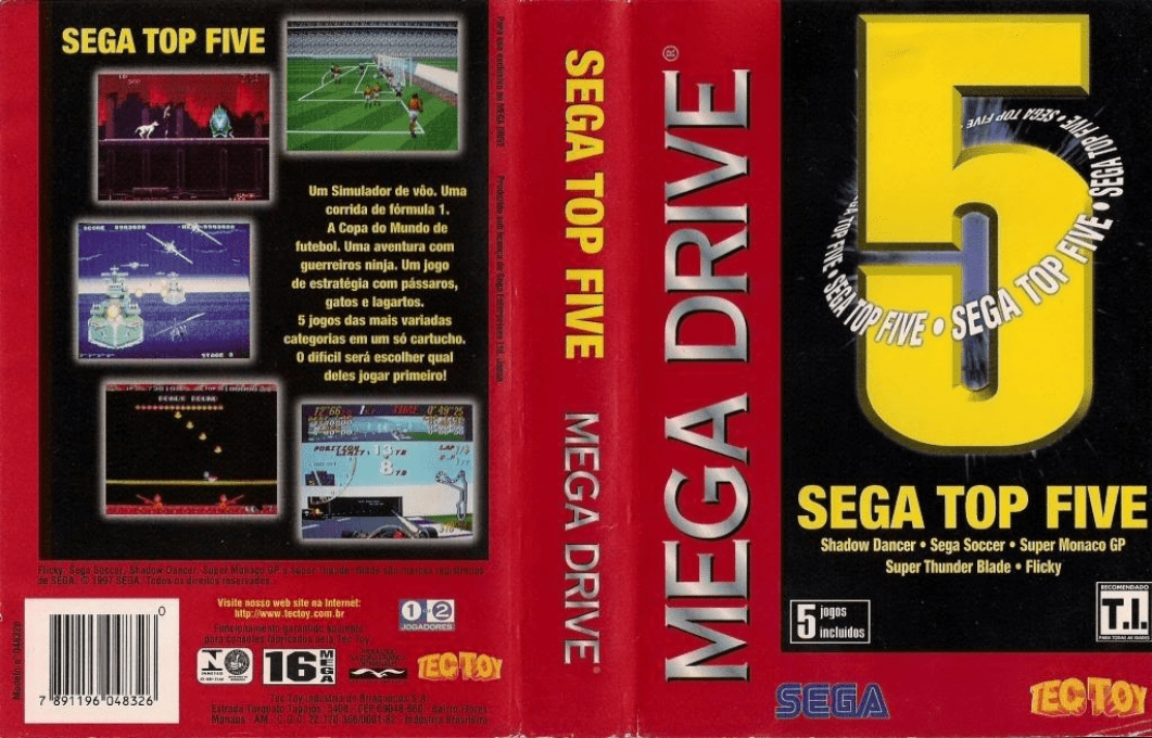 Sega Top 5 — box-texture (BR)