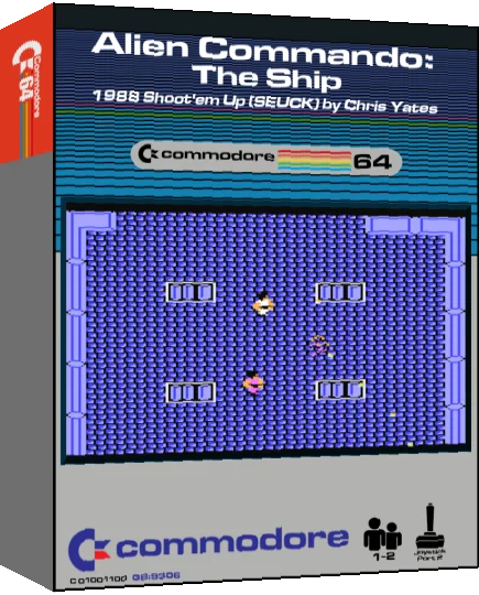 Alien Commando : The Ship — box-3D (CUS)