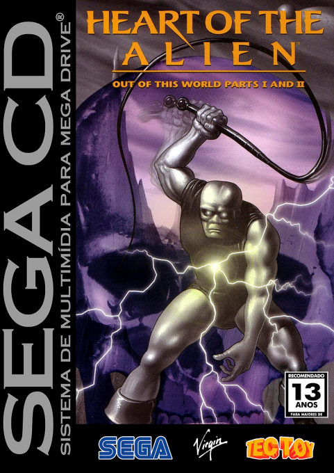 Heart of the Alien - Out of This World Parts I and II — box-2D (BR)