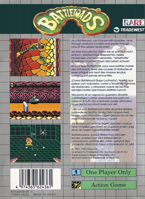 Battletoads — box-2D-back (EU)