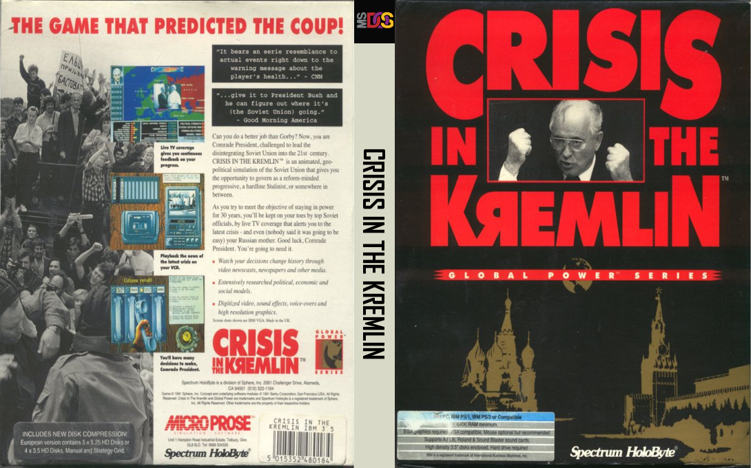 Crisis In The Kremlin — box-texture (EU)