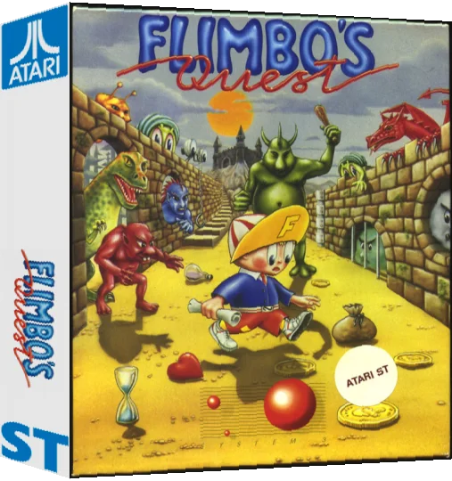 Flimbo's Quest — box-3D (EU)