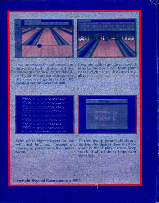 Strikes -N- Spares — box-2D-back (WOR)