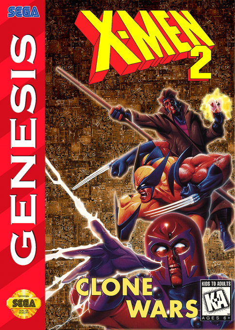 X-men 2 - Clone Wars box art