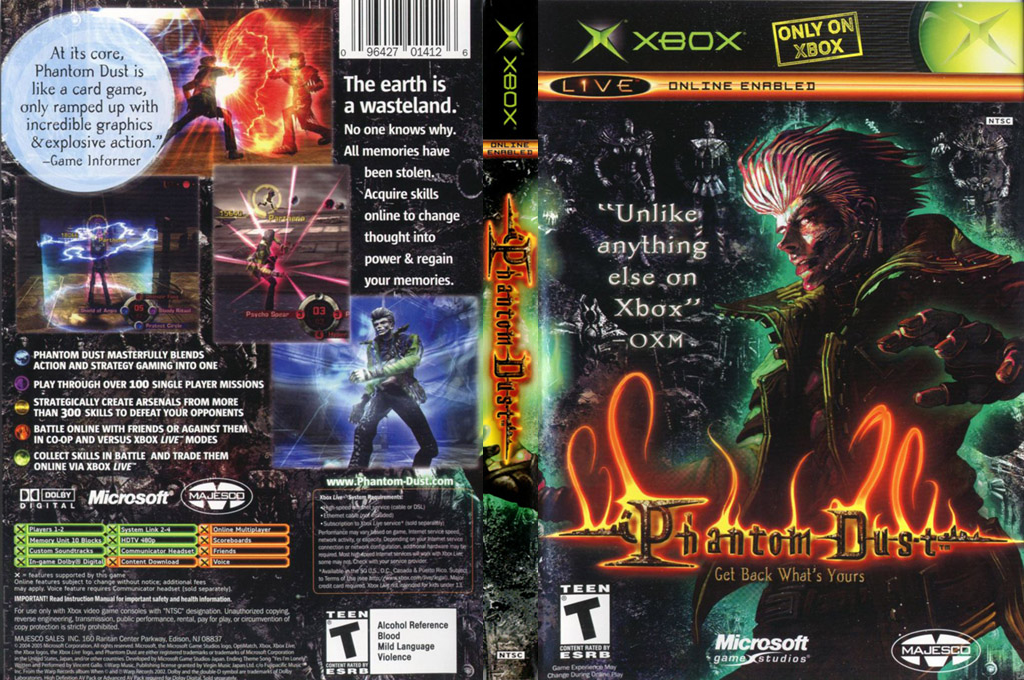 Phantom Dust — box-texture (US)