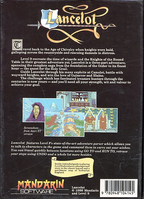 Lancelot — box-2D-back (EU)