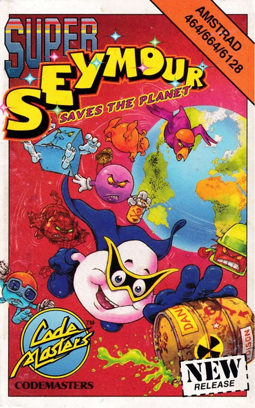 Super Seymour Saves The Planet box art