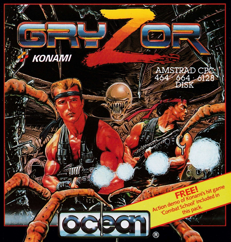 Gryzor box art