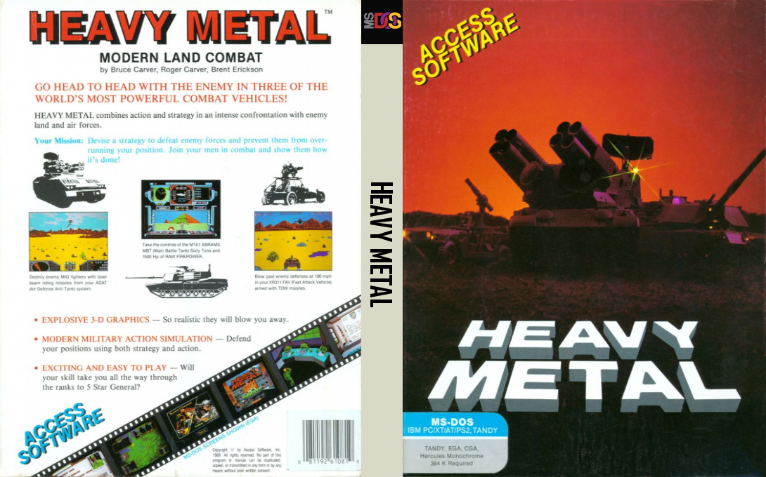Heavy Metal — box-texture (US)