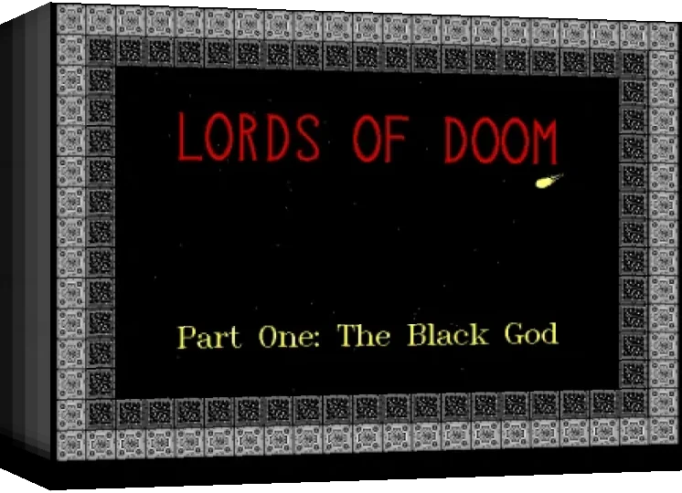 Lords of Doom - Part One - The Black God — box-3D (WOR)