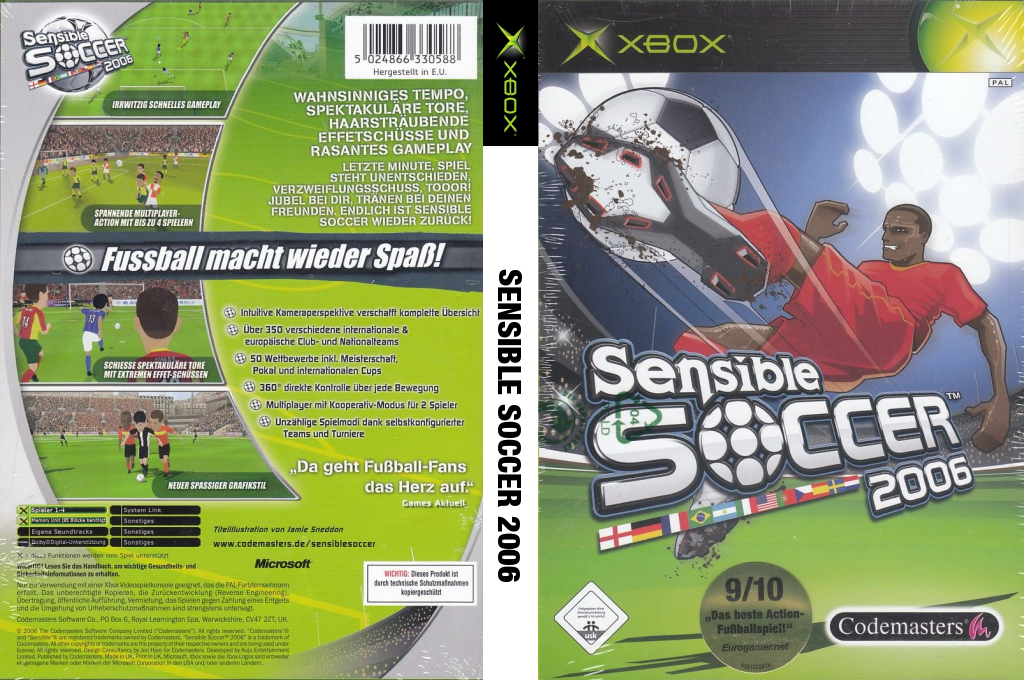 Sensible Soccer 2006 — box-texture (DE)