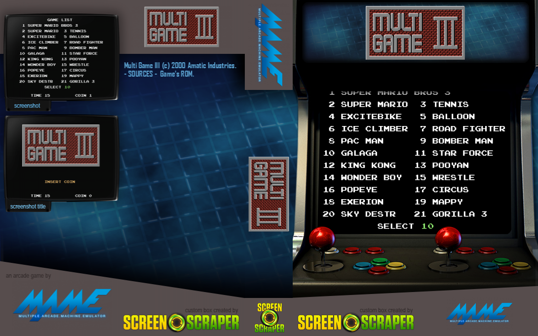 Multi Game 3 — box-texture (SS)