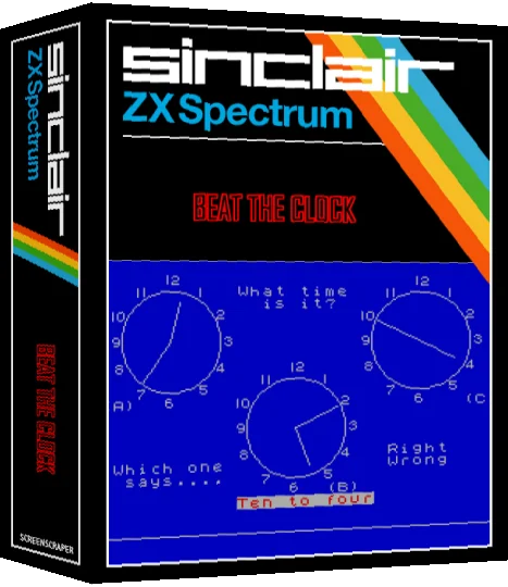 Beat The Clock — box-3D (SS)