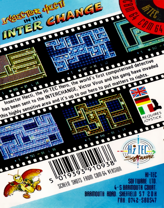 Insector Hecti in The Interchange — box-2D-back (EU)