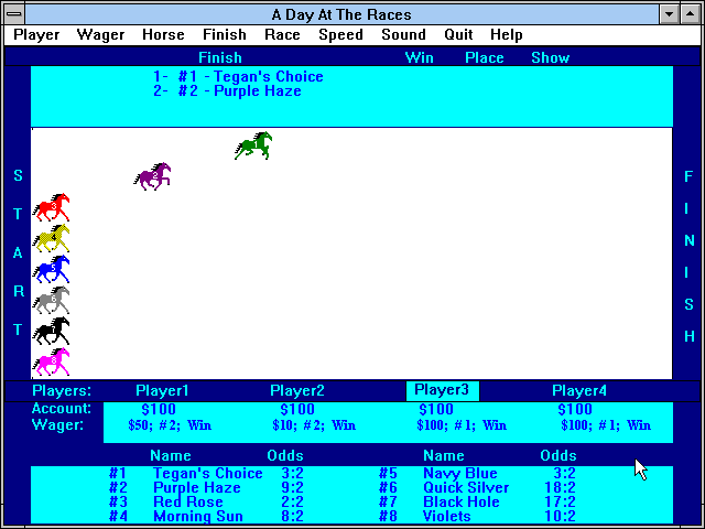 A Day At The Races — ss (WOR)
