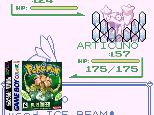 Pokemon - Pure Green — mixrbv2 (US)