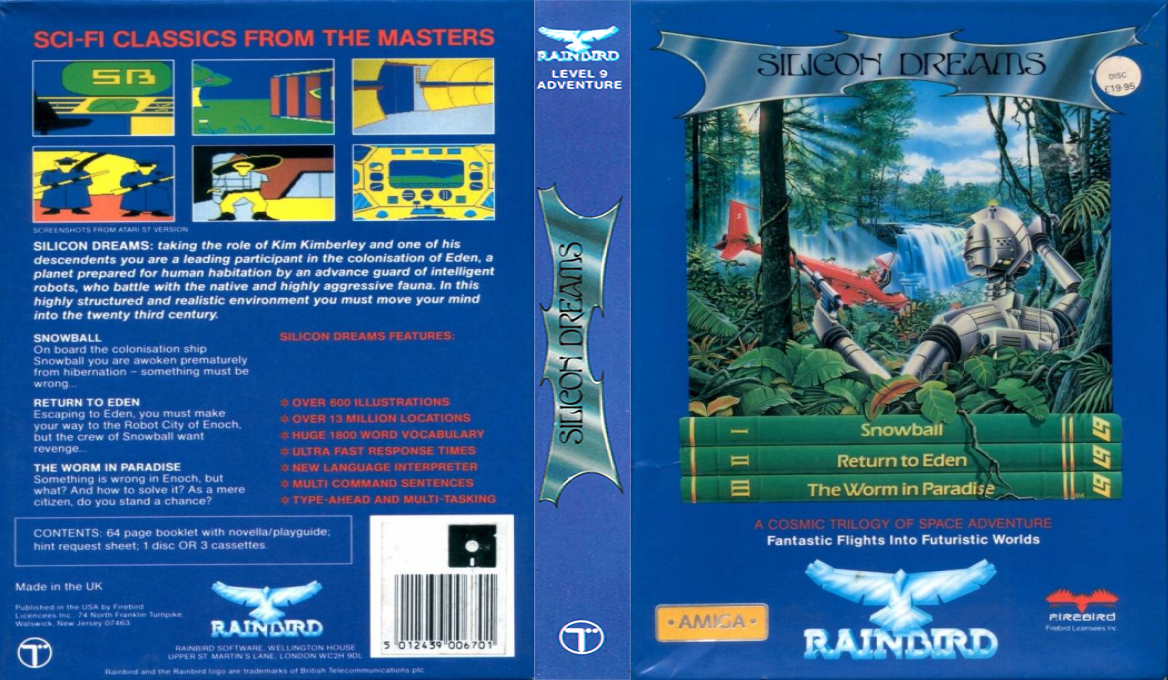 Silicon Dreams — box-texture (EU)