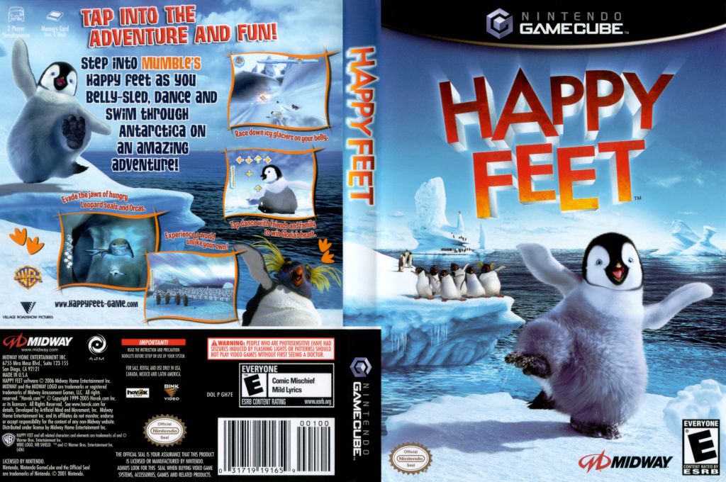Happy Feet — box-texture (US)