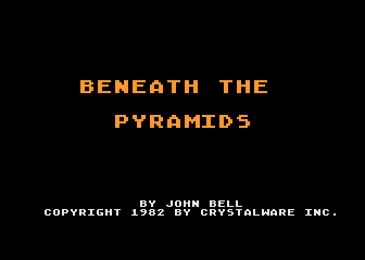 Beneath The Pyramids — sstitle (WOR)