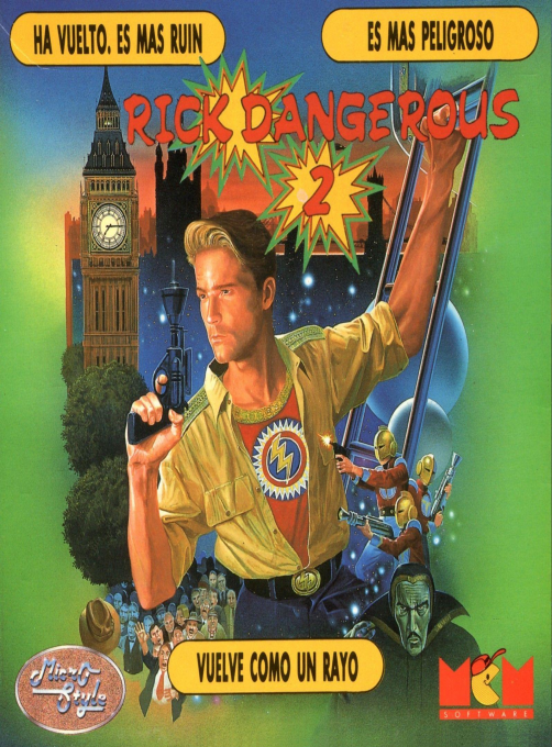 Rick Dangerous 2 — box-2D (SP)