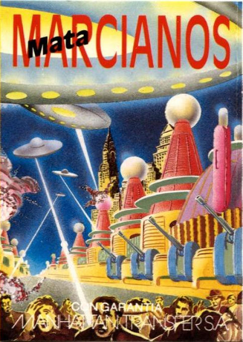 Mata Marcianos box art