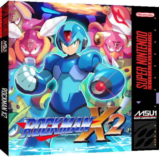Rockman X2 — box-3D (WOR)