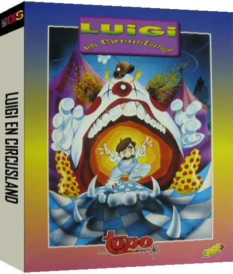 Luigi En Circusland — box-3D (SP)