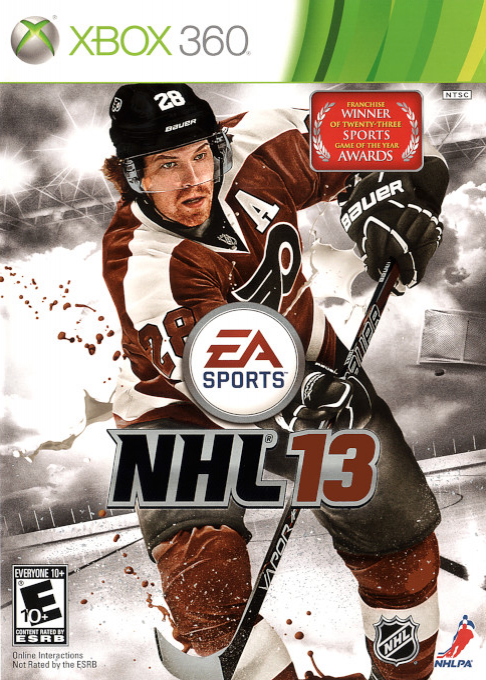 NHL 13 box art